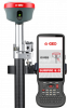 GNSS-приёмник Alphageo A5 PLUS с контроллером A-Tab, ПО SurPRO и вехой.